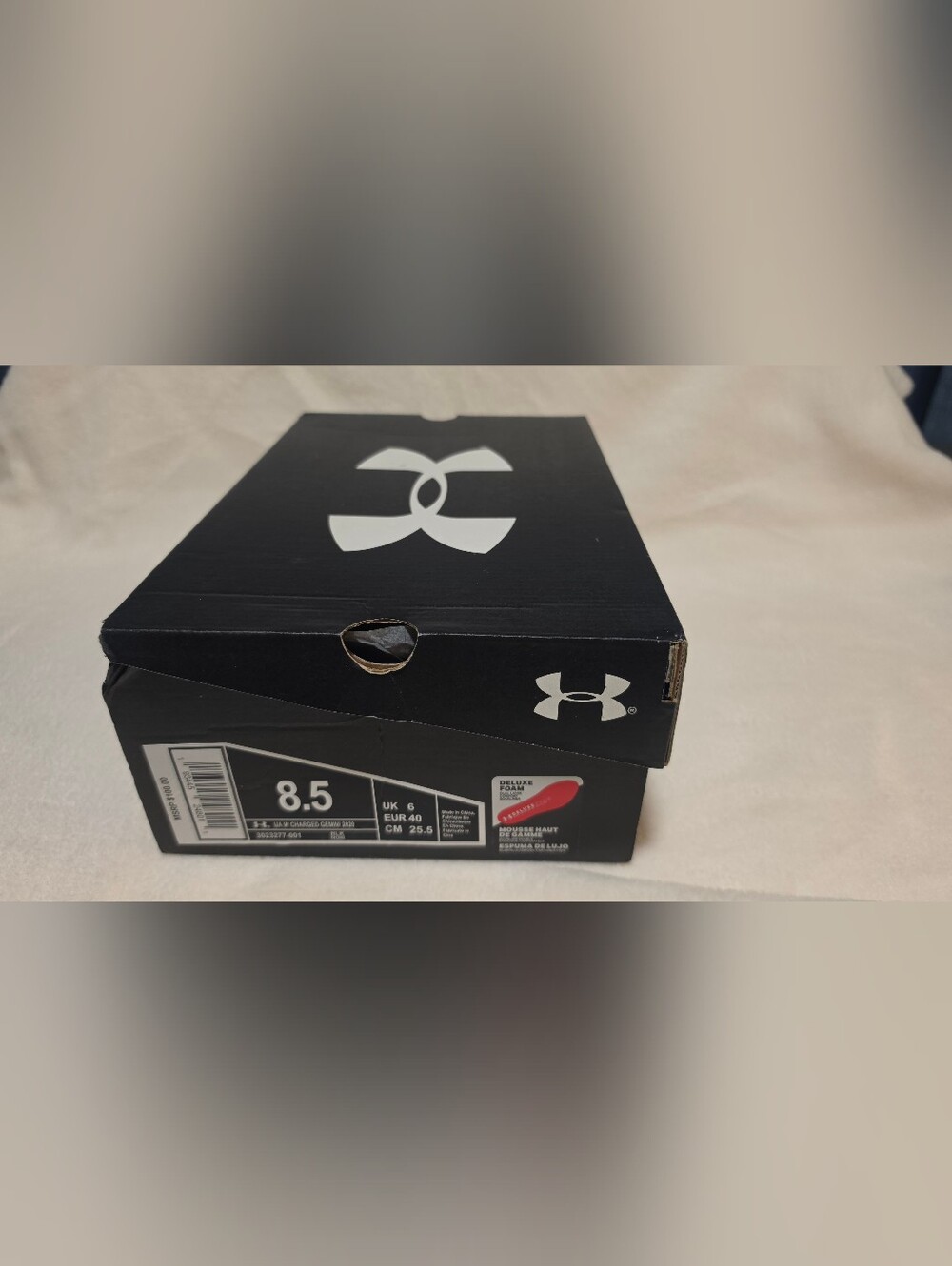 NIB Under Armour Charged Gemini 2020 Women's Running Shoes Black Pink Size 8.5 - Picture 3 of 10